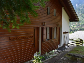 Zugang rundum's Haus