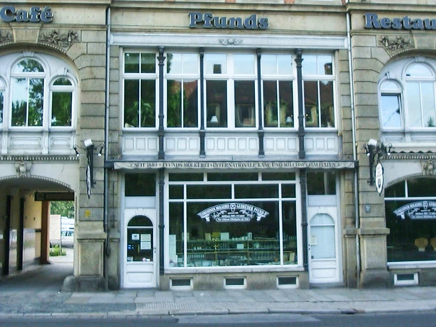 Pfunds Molkerei Aussenansicht