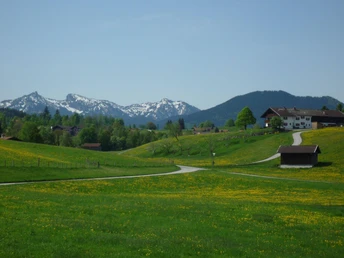 Lage des Hauses mit Bergblick