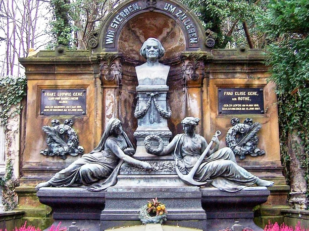 Grab von Franz Ludwig Gehe