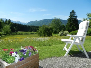 Blick von der Terasse