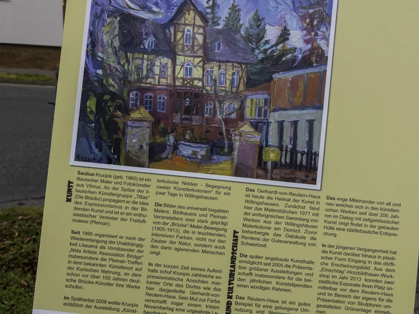 Station 1 des Kukuks-Wegs am Reuternhaus