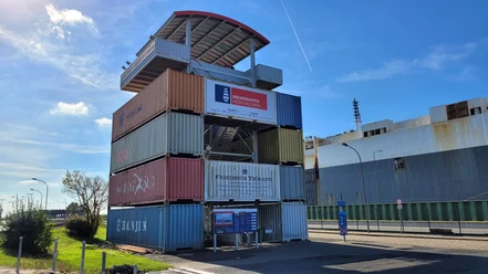 Container-Aussichtsturm Bremerhaven