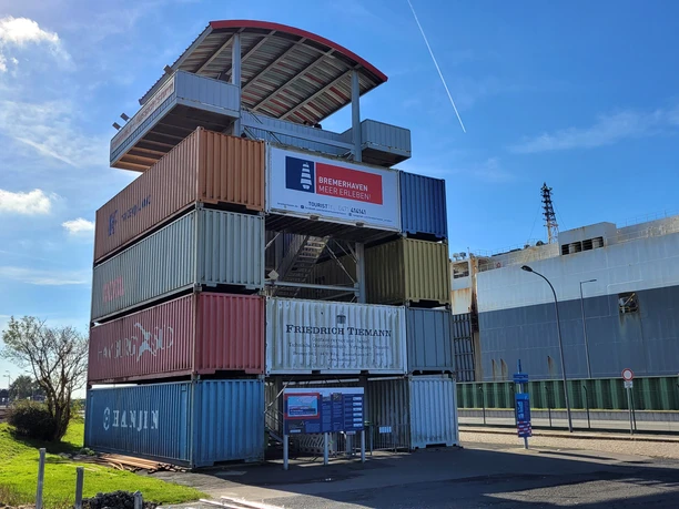 Container-Aussichtsturm Bremerhaven