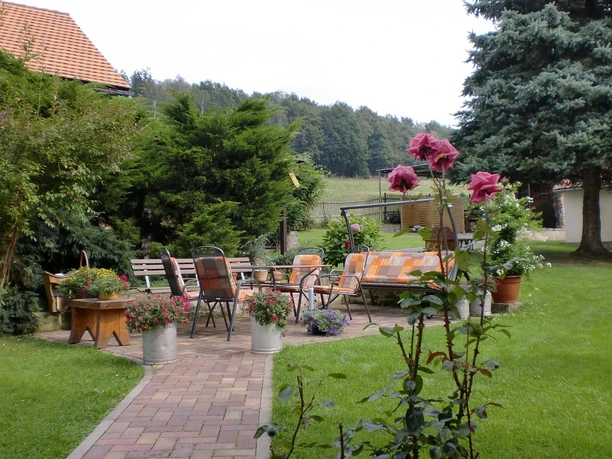 Sitzecke im Garten