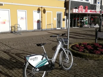 Nextbike-Verleihstation am Eitorfer Marktplatz