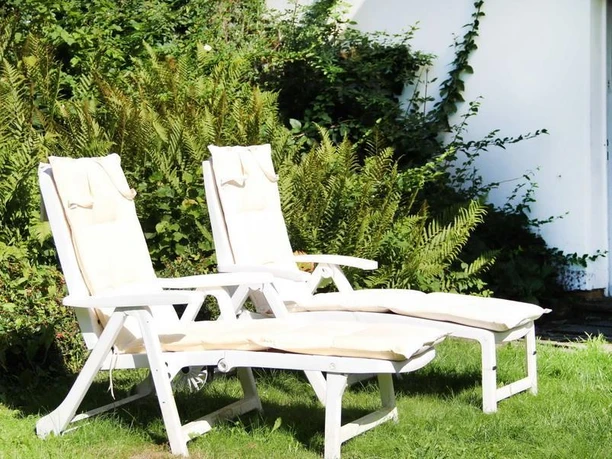 Liegemöglichkeit im Garten