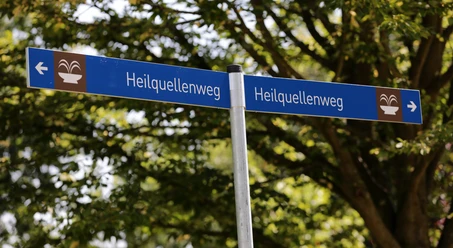 Bad Soden-Salmünster - Kurpark - Wegebeschilderung