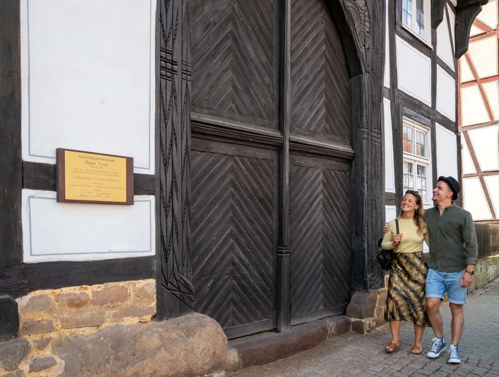 Am Ackerbürgermuseum Grebenstein