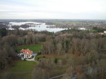 Villa Riedwies von oben