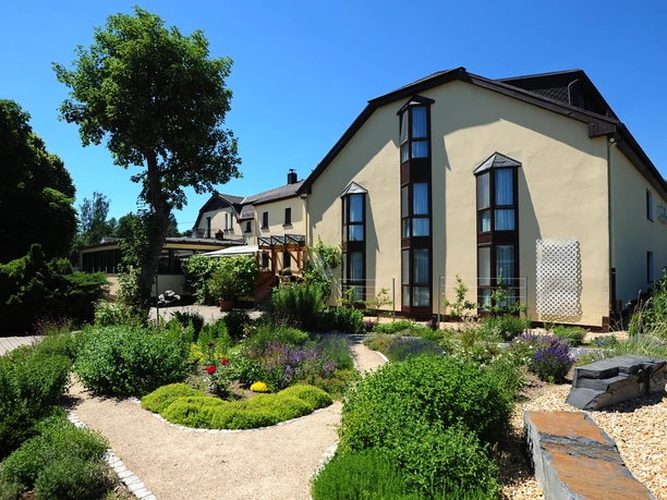 Hotel mit Kräutergarten