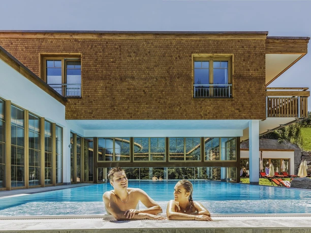 Außenbecken Hotel Forsthaus Auerhahn