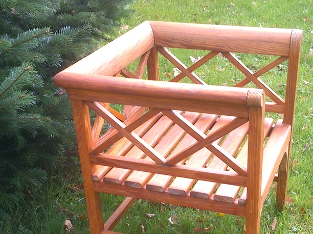 Holzstuhl von Antik&Trödel