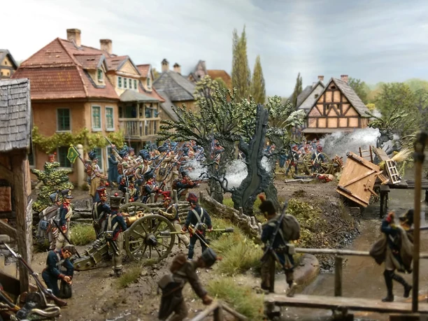 Zinnfiguren im Torhaus Dölitz