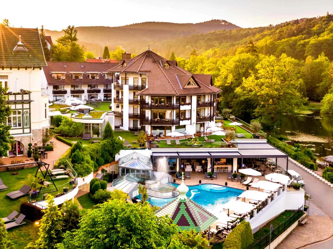 RoLigio und Wellness Resort Romantischer Winkel - Luftaufnahme RoLigio und Wellness Resort Romantischer Winkel - Luftaufnahme