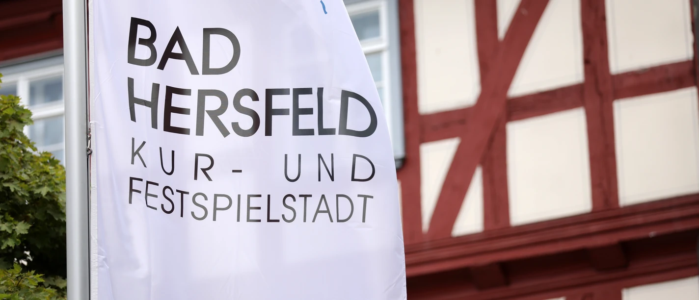 Bad Hersfeld - Fahne Bad Hersfeld - Fahne