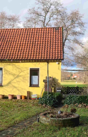 Garten der Ferienwohnung Zeven Garten der Ferienwohnung Zeven