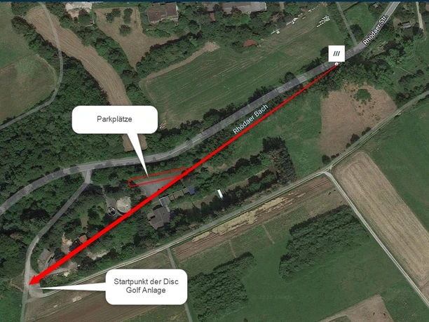 2022 Breuna disc golf arena Parkplatz und Startpunkt CCbyNPH TSV Breuna