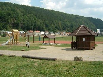 Spielplatz in 500 Meter Entfernung