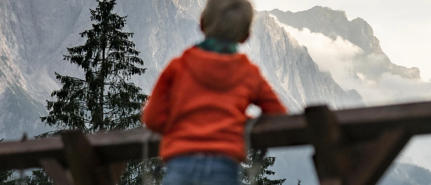 Blick auf die Zugspitze