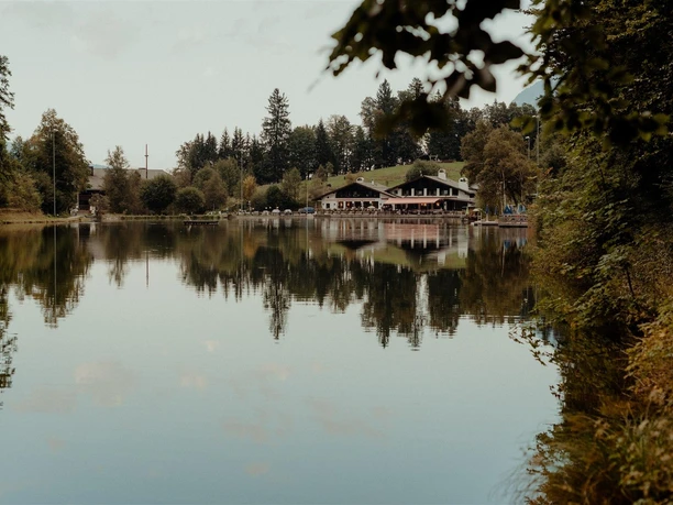 Riessersee mit Restaurant Birgit & Andi