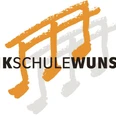 Musikschule Wunstorf Logo der Musikschule Wunstorf mit drei orange-grauen Noten und dem Namen in schwarzer Schrift.
