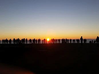 Sonnenuntergang auf der Hornisgrinde copyright Tourist Info Seebach