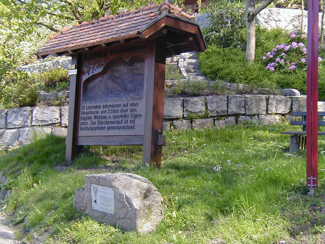 Startpunkt Weinlehrpfad