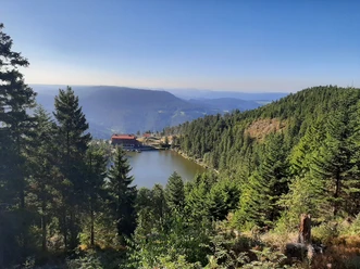 Mummelsee Blick copyright Tourist Info Seebach