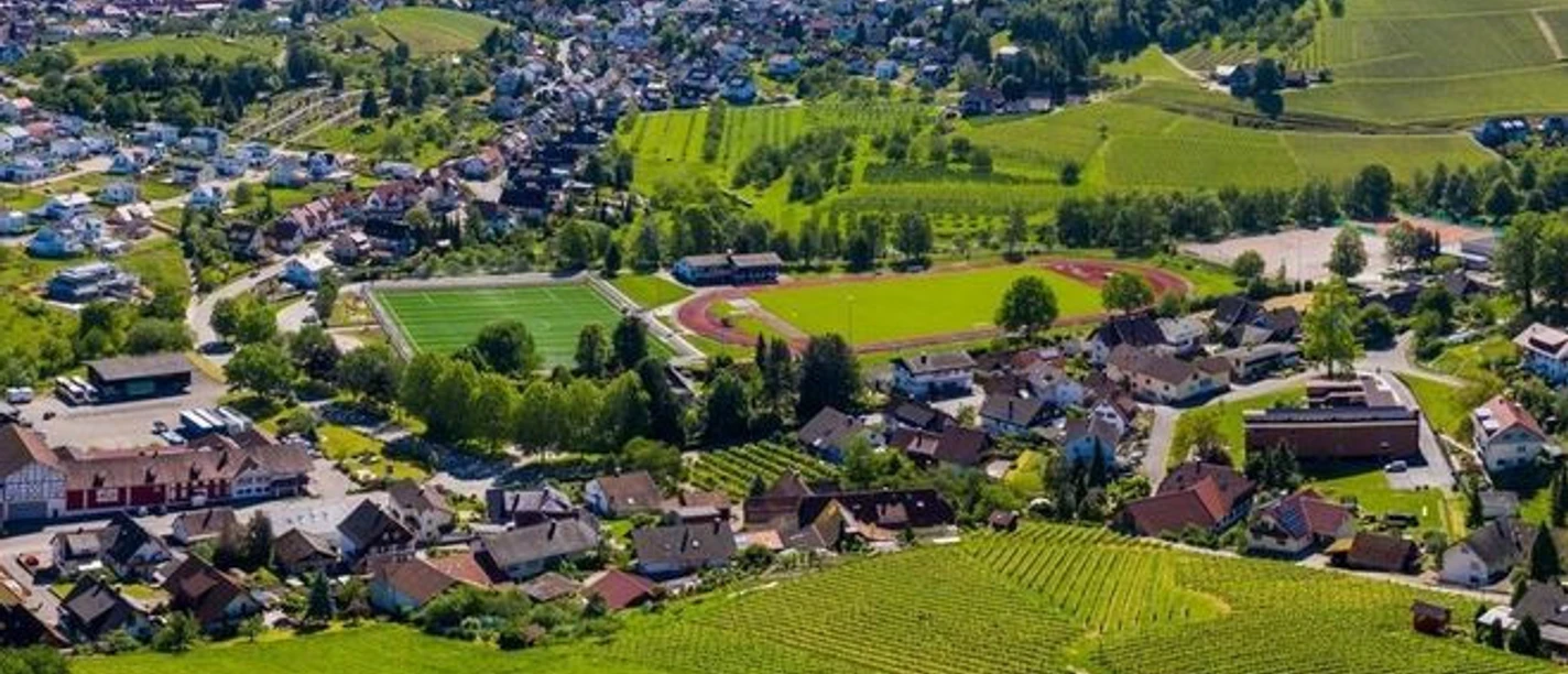 Stadion von oben