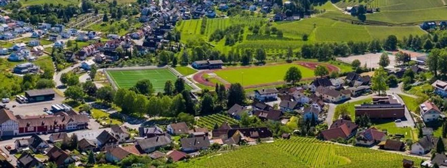 Stadion von oben