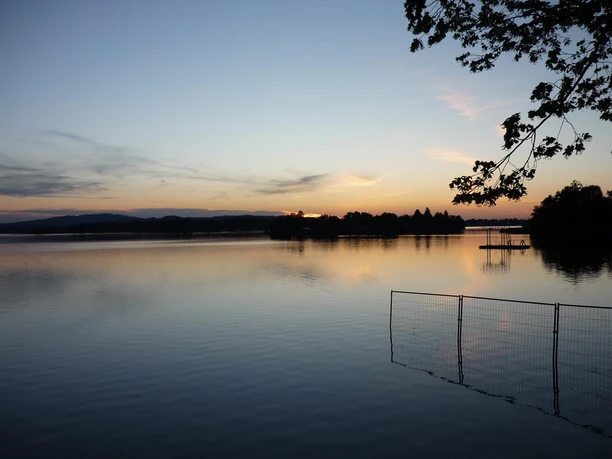 Sonnenutergang im Juni