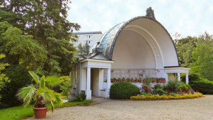 Musikmuschel am Maritim Bad Wildungen.