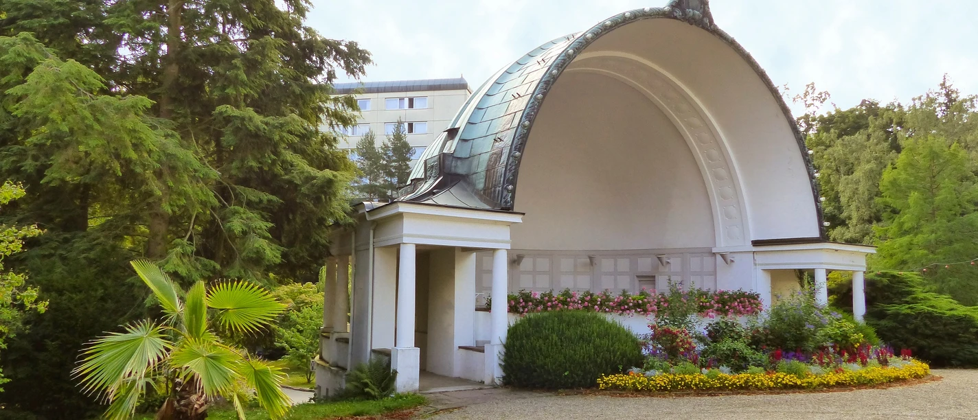 Musikmuschel am Maritim Bad Wildungen.