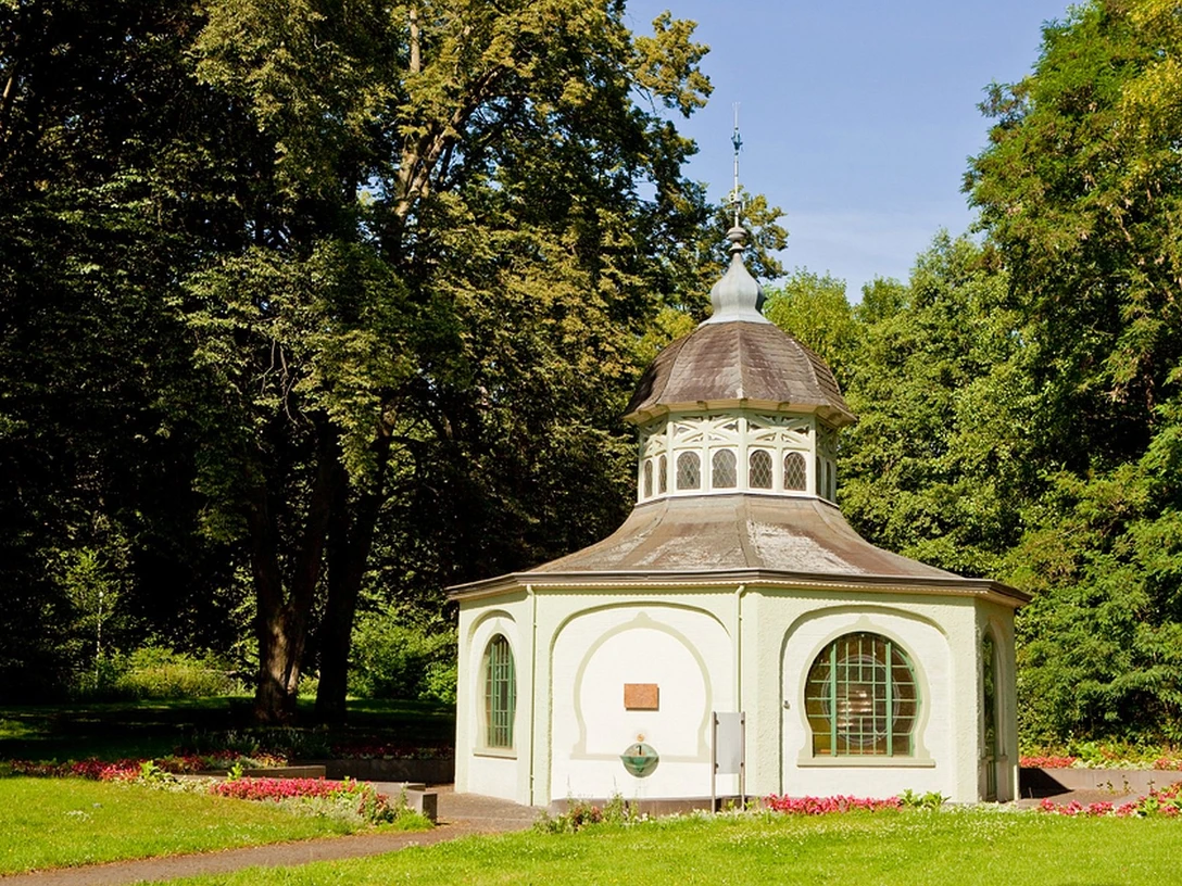 Königsquelle im Bad Wildunger Kurpark.