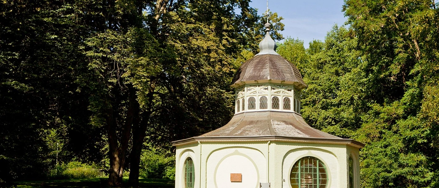 Königsquelle im Bad Wildunger Kurpark.