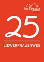 Markierungszeichen Liewerfrauenweg Markierungszeichen Liewerfrauenweg