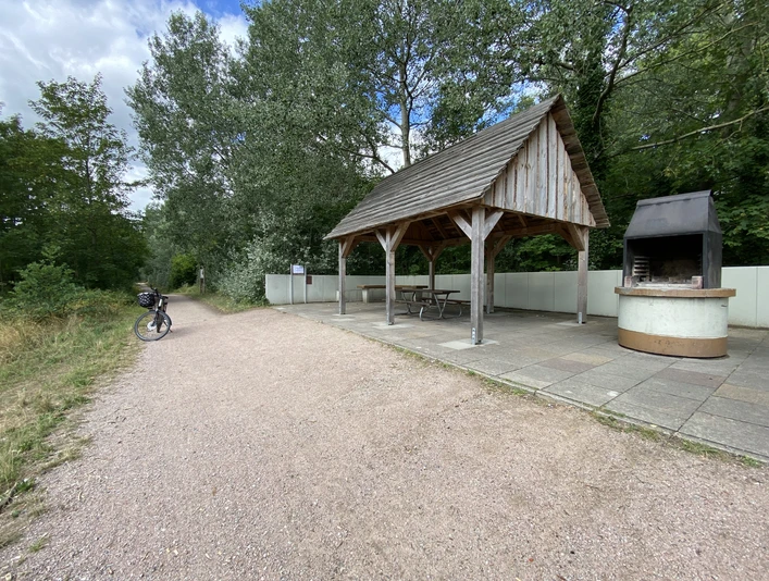 Grillplatz Tesperhude direkt an der Elbe