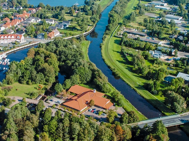 Oste-Hotel Bremervörde aus der Vogelperspektive Oste-Hotel Bremervörde aus der Vogelperspektive
