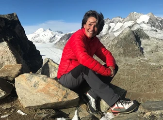 Wanderleiterin Dominique Balmer