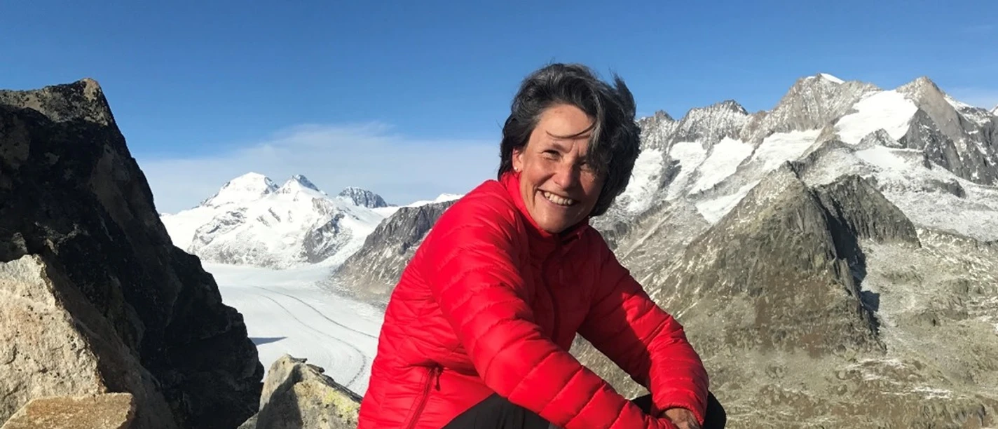 Wanderleiterin Dominique Balmer