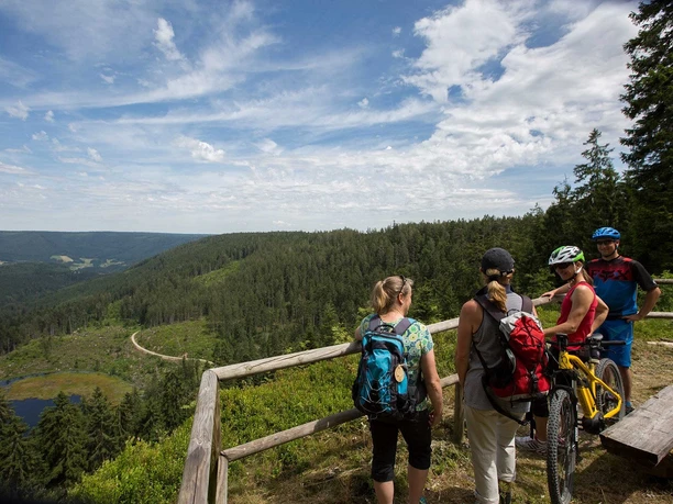 _90A2202_4_Personen_Huzenbacher_Seeblick_Wanderer+Genussbiker_T3_T7_T9