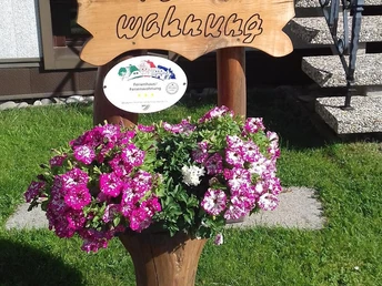 Schild Ferienwohnung