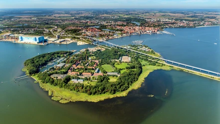 Dänholm Luftbild