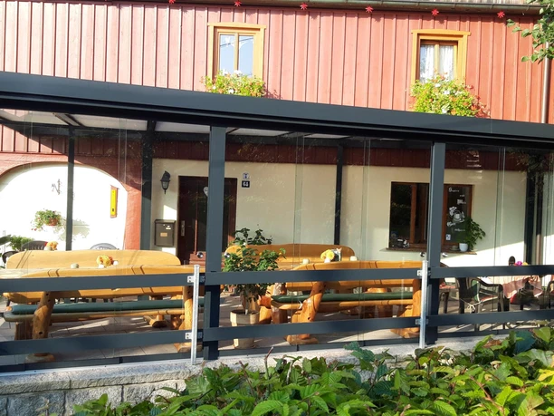 Terrasse am Gasthaus