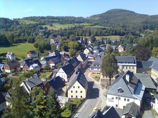 Luftaufnahme von Geising