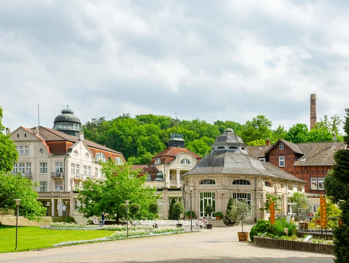 Badehof und Wandelhalle Bad Salzschlirf Badehof und Wandelhalle Bad Salzschlirf