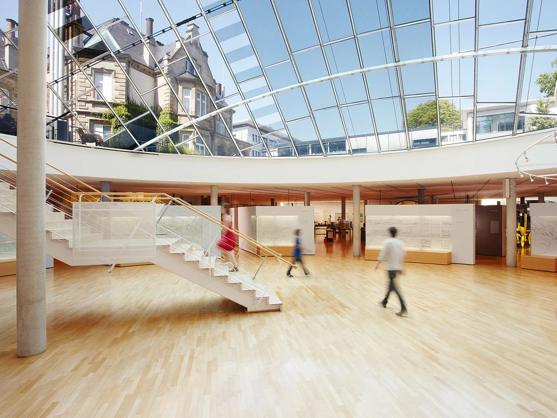 MfK Museum für Kommunikation Frankfurt Lichthof