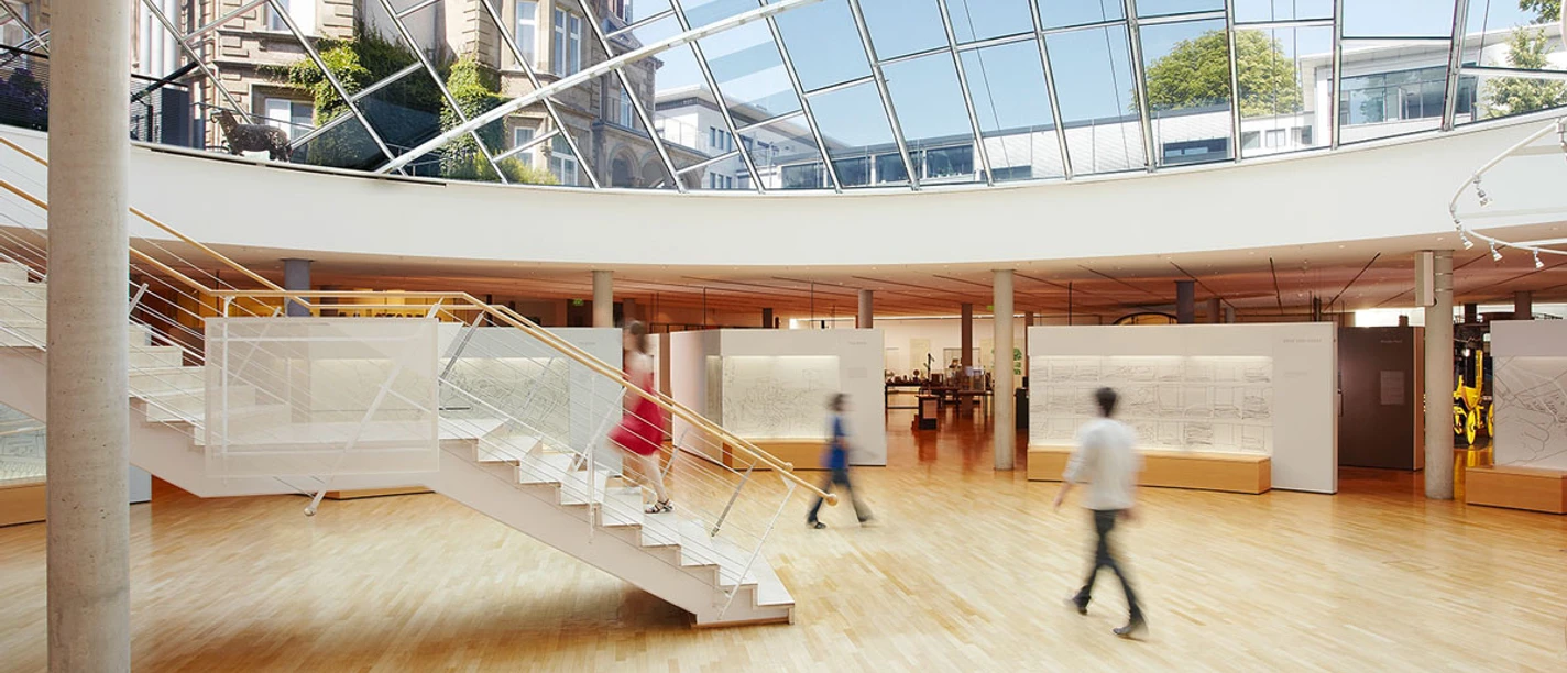 MfK Museum für Kommunikation Frankfurt Lichthof