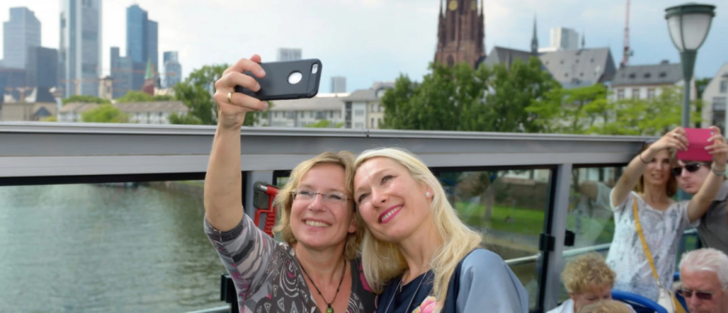 City tour double-decker bus